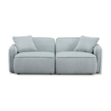 Travie Performance Corduroy Velvet Modular Loveseat by TOV Furniture at Eve Furniture