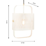 Klaus Iron Ceiling Pendant by TOV Furniture at Eve Furniture