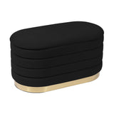 Lillian Velvet Storage Bench by TOV Furniture at Eve Furniture