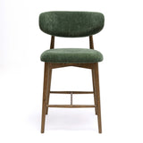 Zinea Performance Textured Velvet Counter Stool by TOV Furniture at Eve Furniture