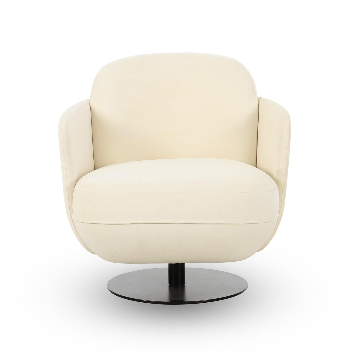 Solange Velvet Swivel Chair by TOV Furniture at Eve Furniture