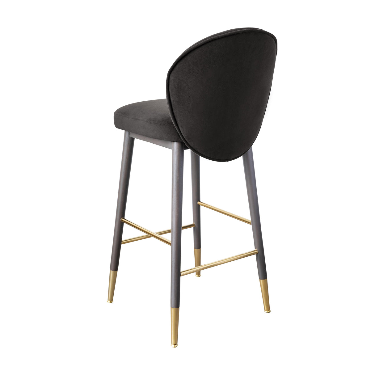 Hailey Velvet Stool by TOV Furniture at Eve Furniture