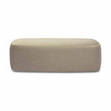 Graceland Faux Mohair Bench by TOV Furniture at Eve Furniture