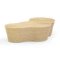 Slab Natural Seagrass Coffee Table by TOV Furniture at Eve Furniture