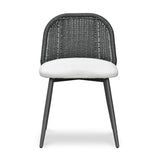 Alexa Rattan Performance Fabric Dining Chair by TOV Furniture at Eve Furniture