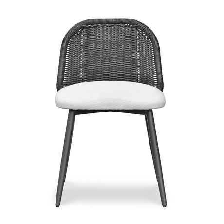 Alexa Rattan Performance Fabric Dining Chair by TOV Furniture at Eve Furniture