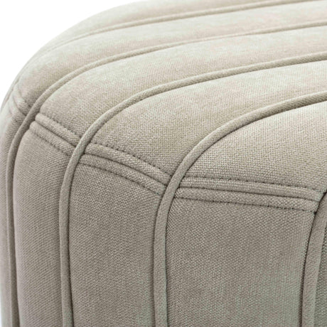 Pouch Chenille Ottoman by TOV Furniture at Eve Furniture