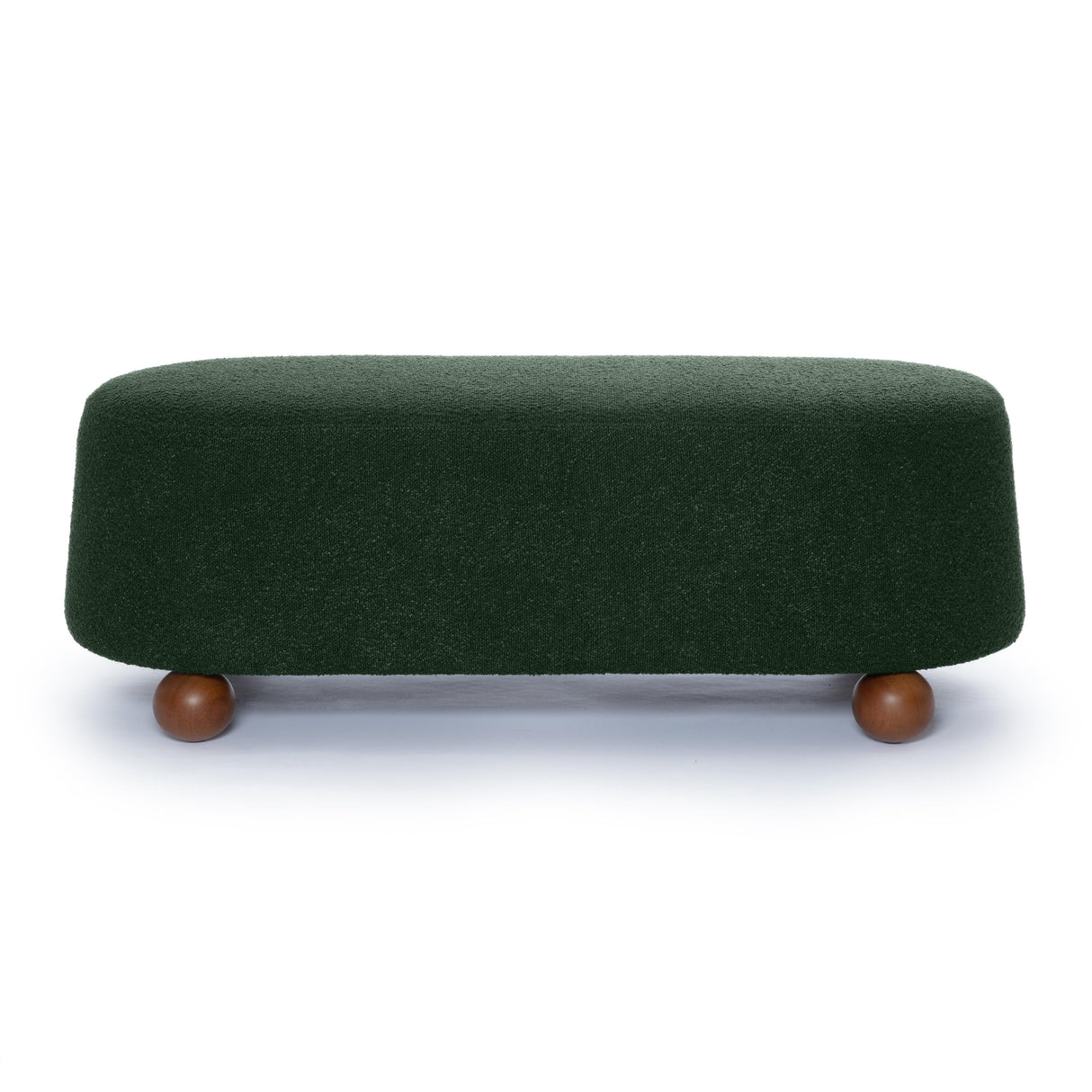 Jaine Boucle Large Ottoman by TOV Furniture at Eve Furniture
