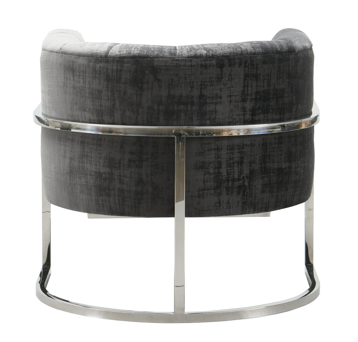 Magnolia Velvet Accent Chair with Silver Base by TOV Furniture at Eve Furniture
