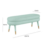 Betty Velvet Bench by TOV Furniture at Eve Furniture