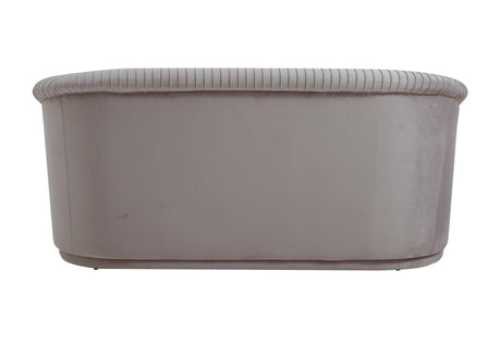 Yara Pleated Velvet Loveseat by Inspire Me! Home Decor by TOV Furniture at Eve Furniture