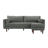 Cave Velvet Sectional by TOV Furniture at Eve Furniture