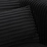 Tarra Fluffy Oversized Corduroy Armchair by TOV Furniture at Eve Furniture