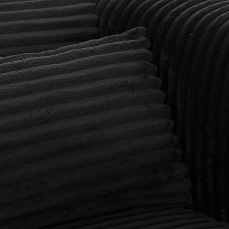 Tarra Fluffy Oversized Corduroy Armchair by TOV Furniture at Eve Furniture