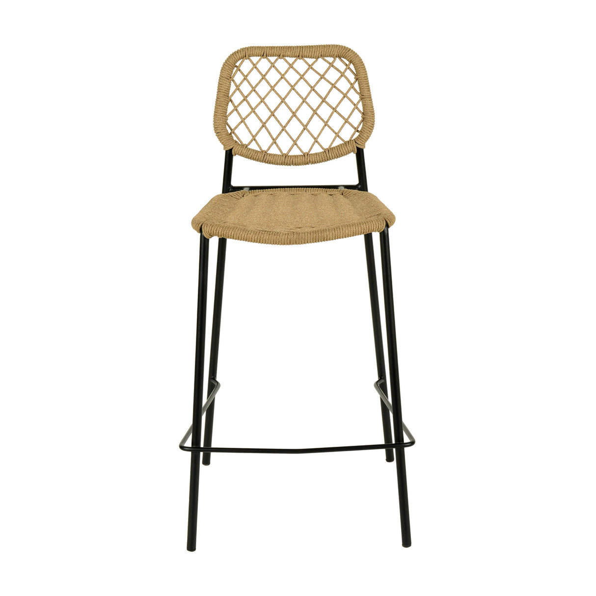 Lucy Dyed Cord Outdoor Counter Stool by TOV Furniture at Eve Furniture