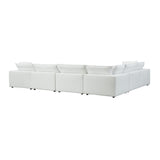 Cali Performance Fabric Modular 7-Piece Large Chaise Sectional by TOV Furniture at Eve Furniture