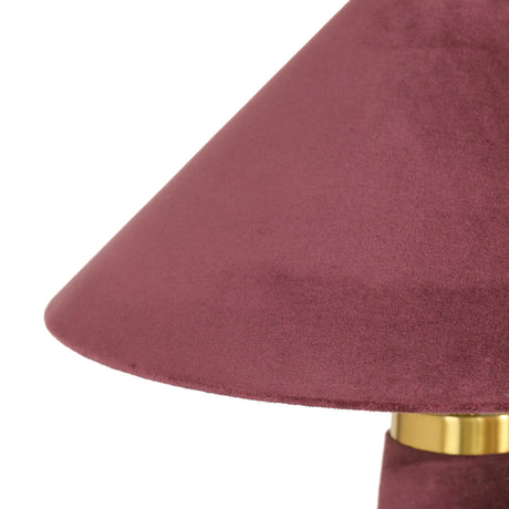 Graham Velvet Table Lamp by TOV Furniture at Eve Furniture