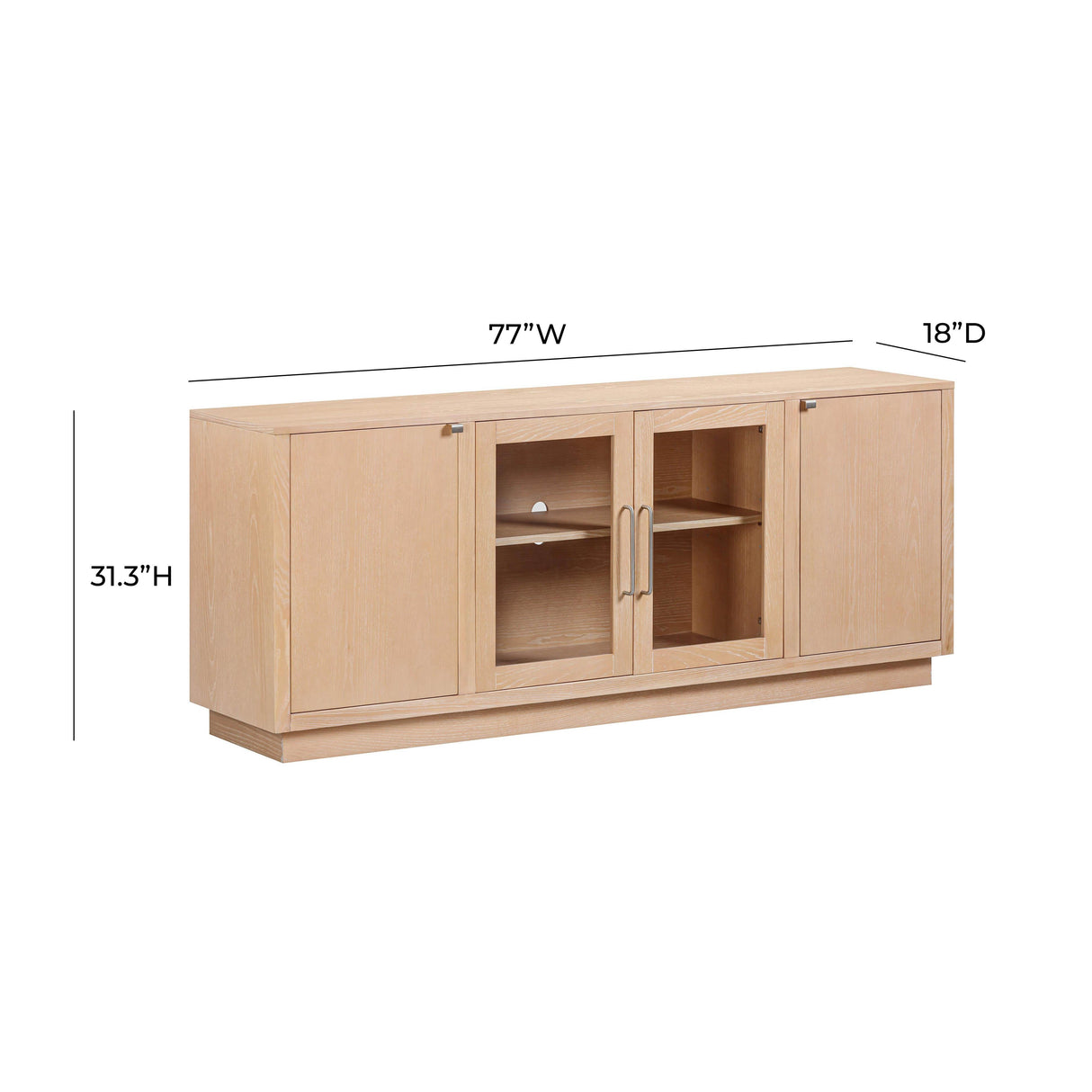 Marlow Wood Console by TOV Furniture at Eve Furniture