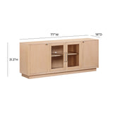 Marlow Wood Console by TOV Furniture at Eve Furniture