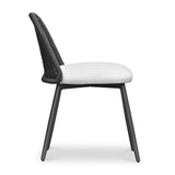 Alexa Rattan Performance Fabric Dining Chair by TOV Furniture at Eve Furniture