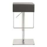 Seville Performance Vegan Leather Adjustable Stool by TOV Furniture at Eve Furniture