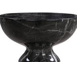 Rue Marble Indoor / Outdoor Round Side Table by TOV Furniture at Eve Furniture