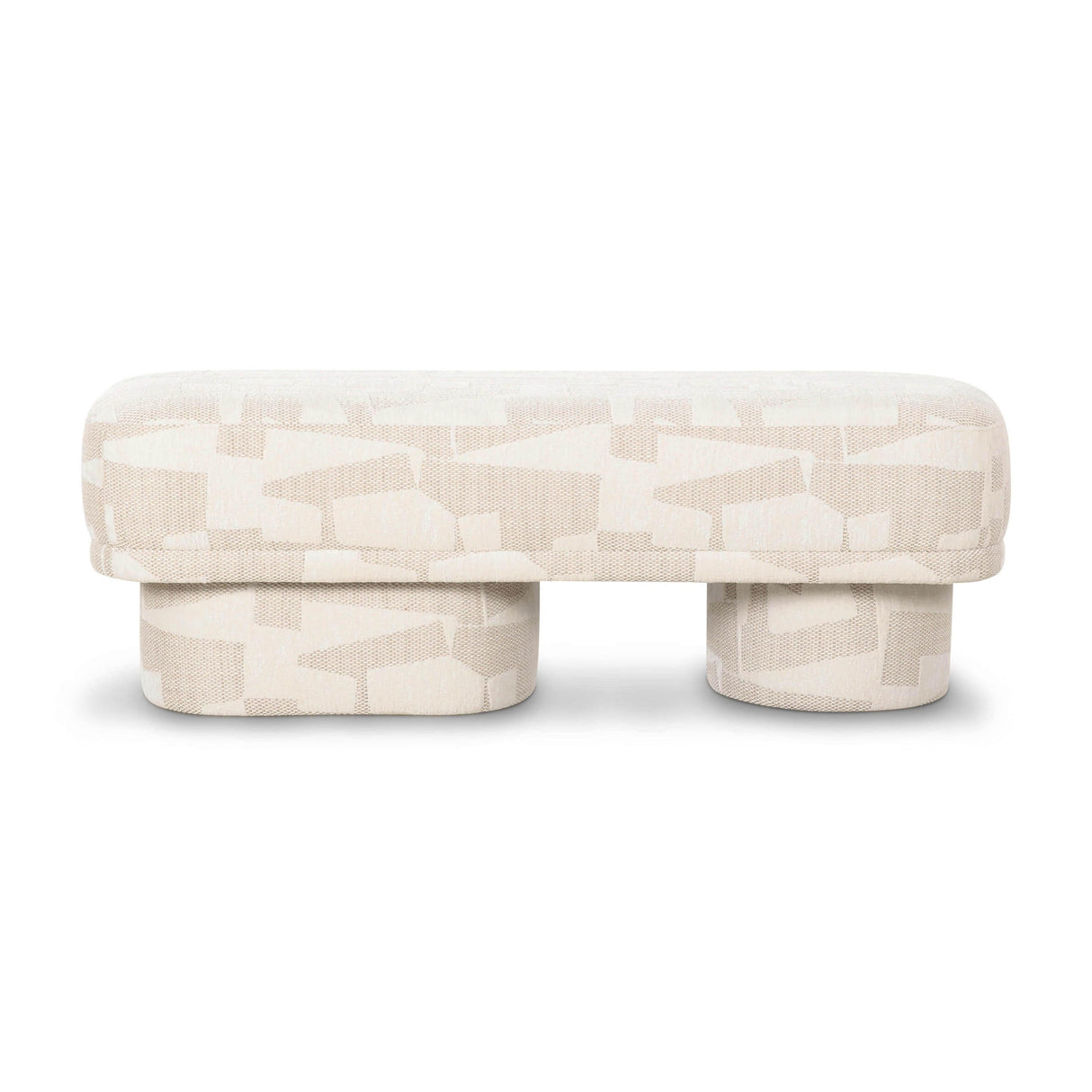 Lena Jacquard Bench by TOV Furniture at Eve Furniture