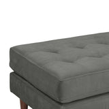 Cave Velvet Ottoman by TOV Furniture at Eve Furniture