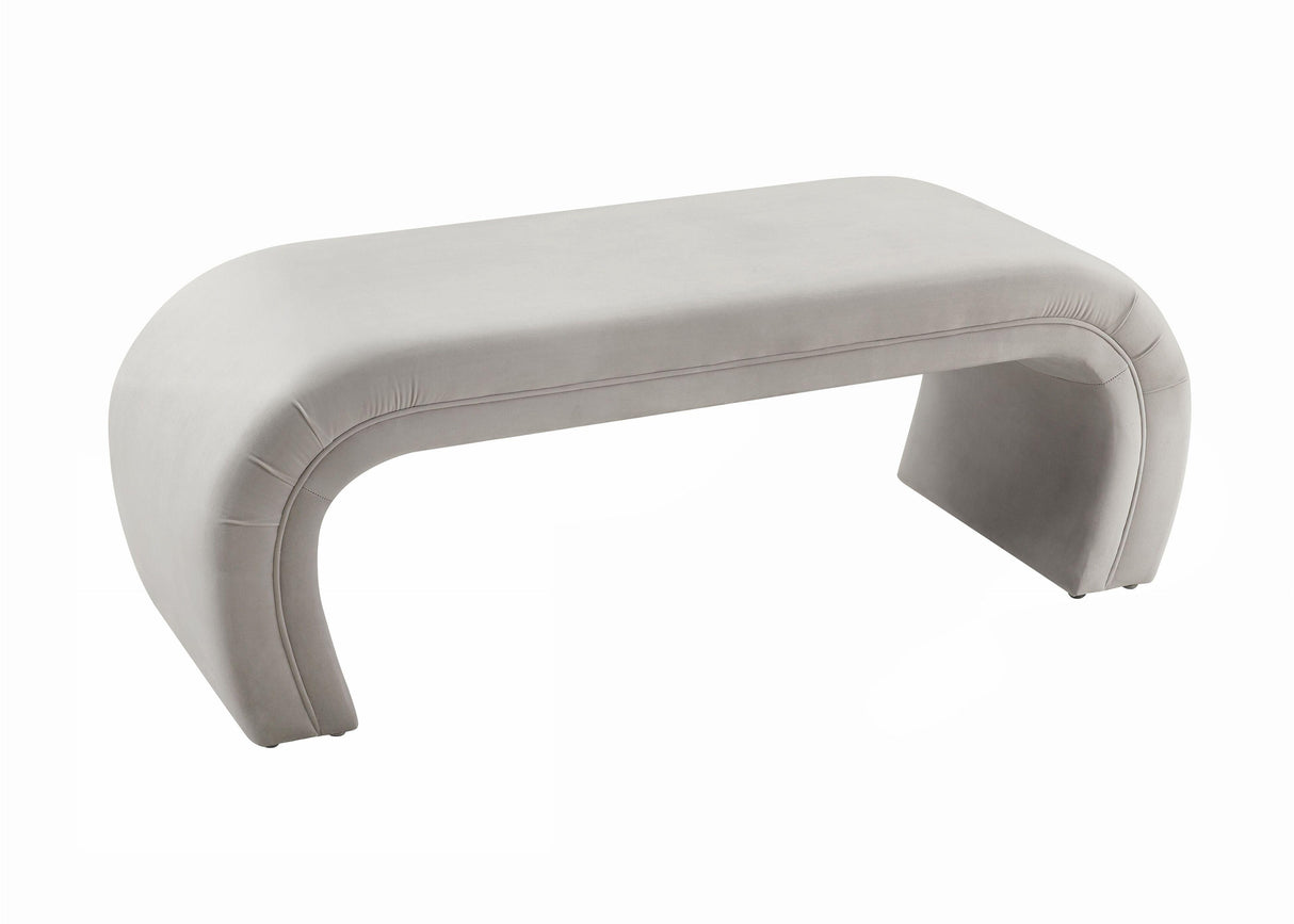 Kenya Velvet Bench by TOV Furniture at Eve Furniture
