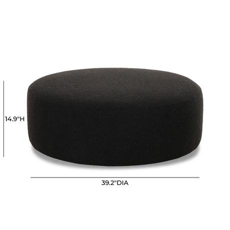 Broohah Upholstered Ottoman by TOV Furniture at Eve Furniture