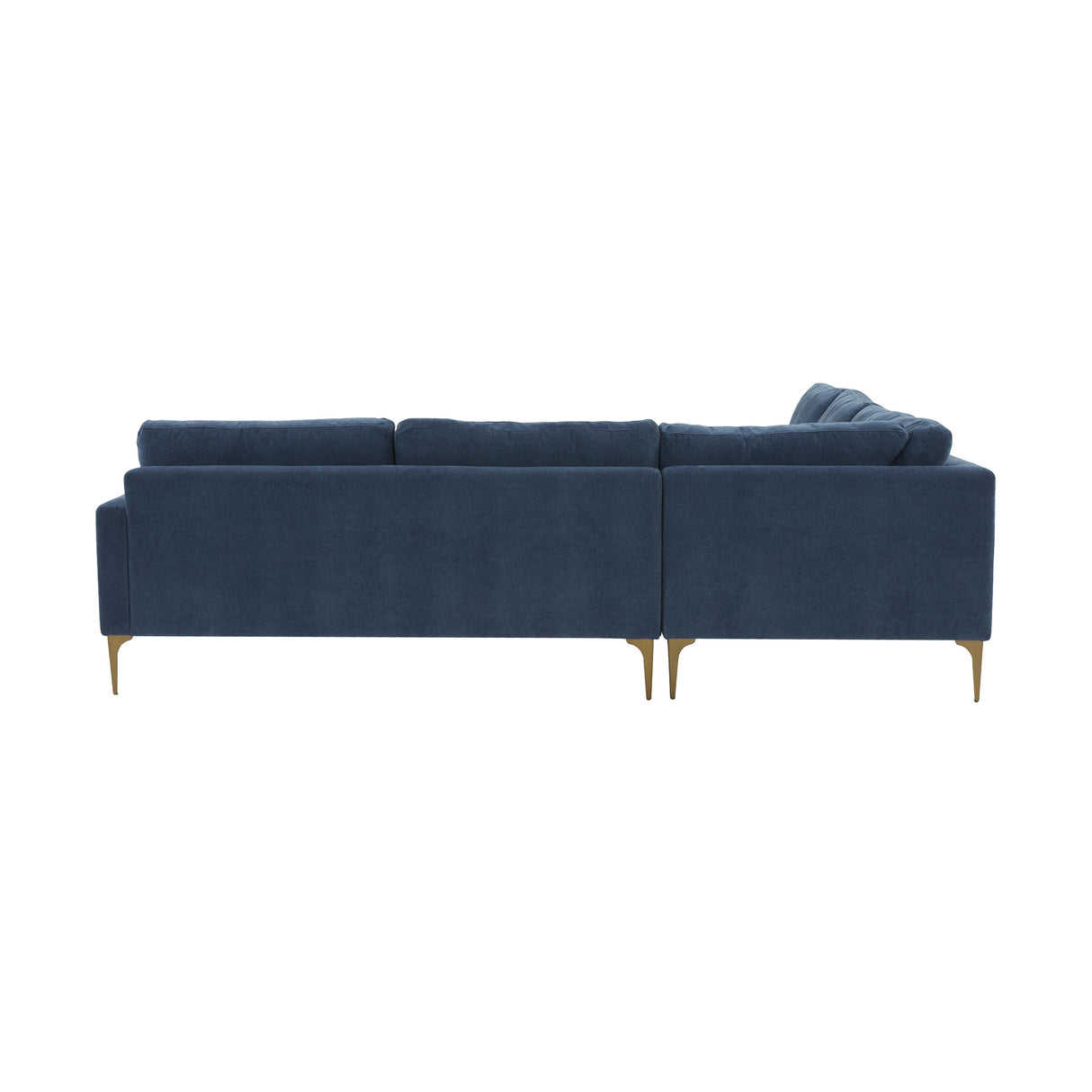 Serena Velvet L-Sectional by TOV Furniture at Eve Furniture