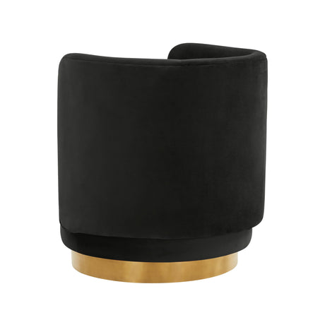 Remy Velvet Swivel Chair by TOV Furniture at Eve Furniture