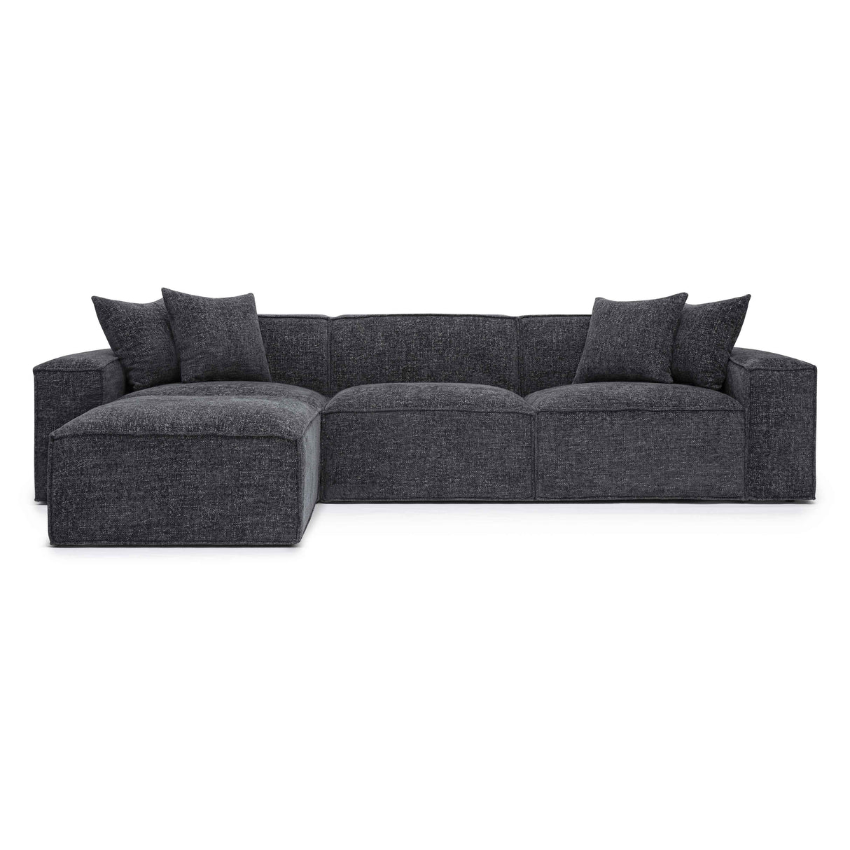 Mindy Chenille Basketweave Modular Sectional by TOV Furniture at Eve Furniture