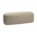 Graceland Faux Mohair Bench by TOV Furniture at Eve Furniture