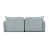 Travie Performance Corduroy Velvet Modular Loveseat by TOV Furniture at Eve Furniture