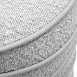 Nero Cream Boucle Ottoman by TOV Furniture at Eve Furniture