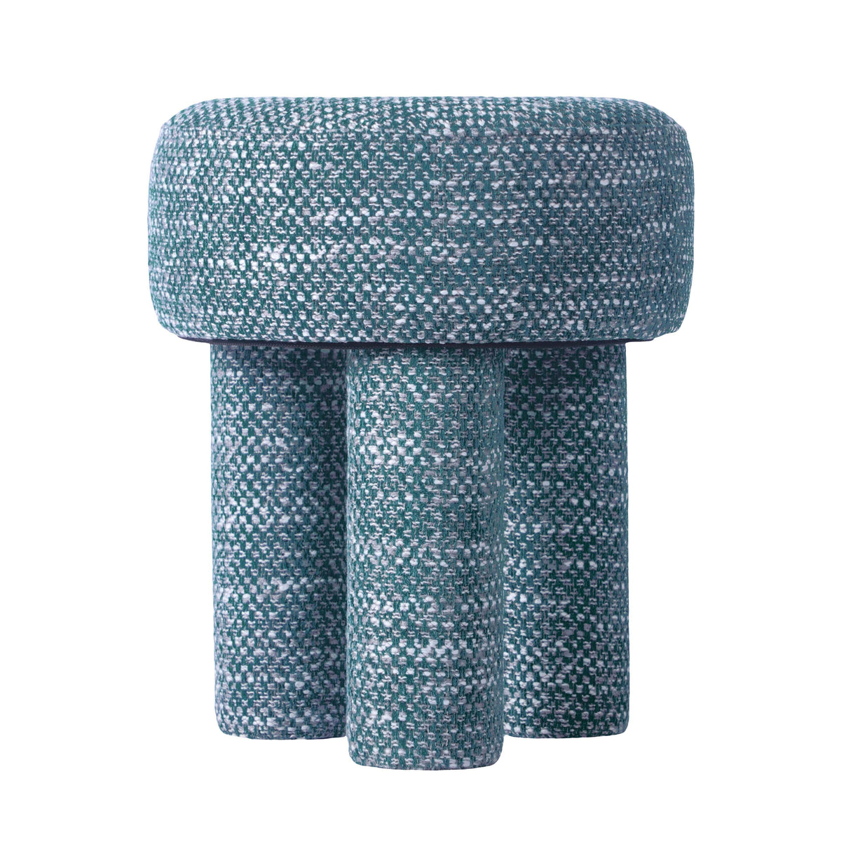 Claire Nubby Stool by TOV Furniture at Eve Furniture