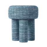 Claire Nubby Stool by TOV Furniture at Eve Furniture