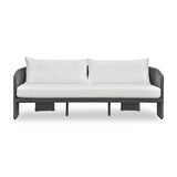 Alexa Rattan Performance Fabric Outdoor Sofa by TOV Furniture at Eve Furniture
