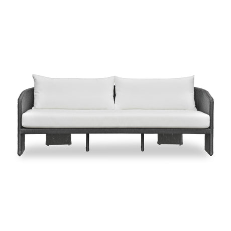 Alexa Rattan Performance Fabric Outdoor Sofa by TOV Furniture at Eve Furniture