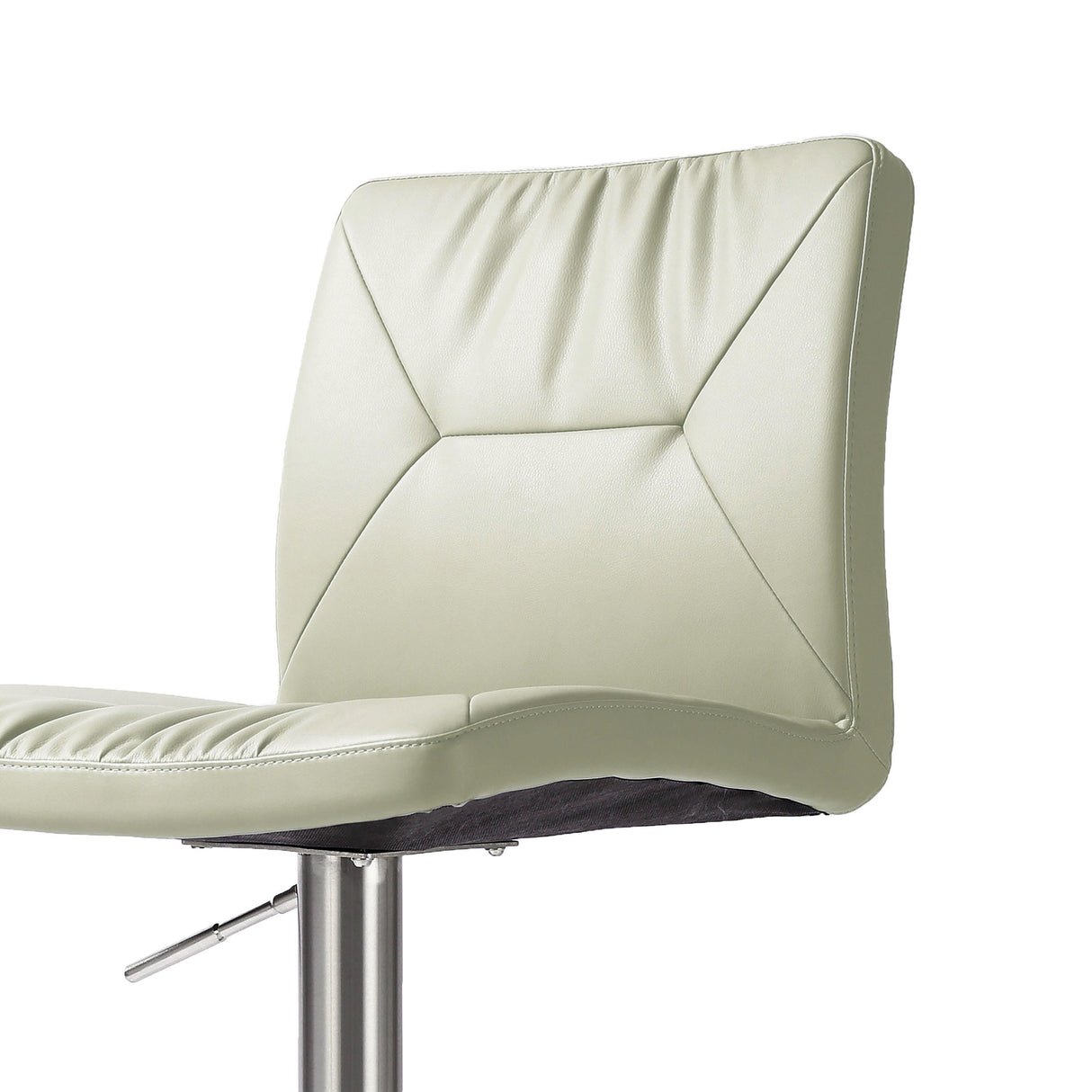 Paddy Performance Vegan Leather Adjustable Stool by TOV Furniture at Eve Furniture