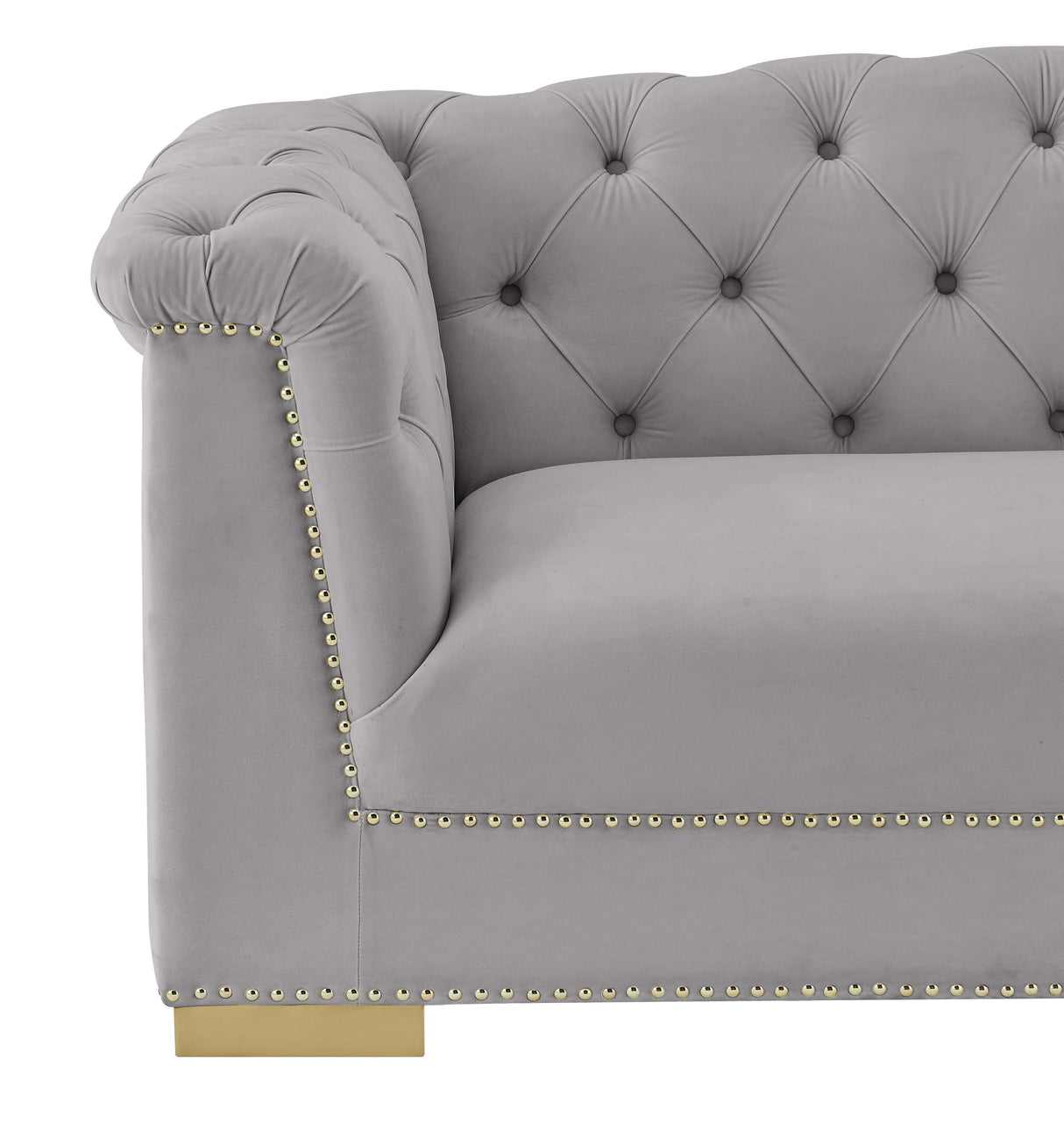Farah Velvet Loveseat by Inspire Me! Home Decor by TOV Furniture at Eve Furniture