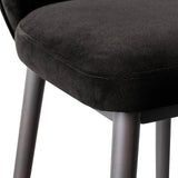 Hailey Velvet Stool by TOV Furniture at Eve Furniture