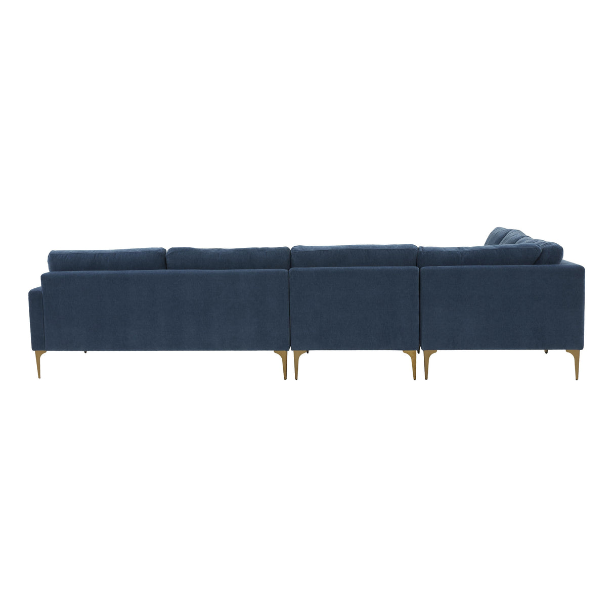 Serena Velvet Large L-Sectional by TOV Furniture at Eve Furniture