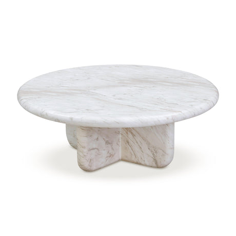 Juju Marble Coffee Table by TOV Furniture at Eve Furniture