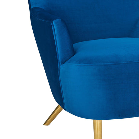 Julia Velvet Wingback Chair by Inspire Me! Home Decor by TOV Furniture at Eve Furniture