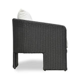 Alexa Rattan Performance Fabric Outdoor Armchair by TOV Furniture at Eve Furniture