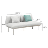 Katti Outdoor Loveseat by TOV Furniture at Eve Furniture