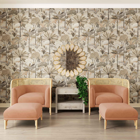 Desiree Velvet Ottoman by TOV Furniture at Eve Furniture