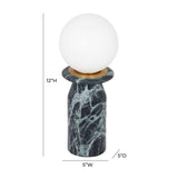 Globe Marble Lamp by TOV Furniture at Eve Furniture